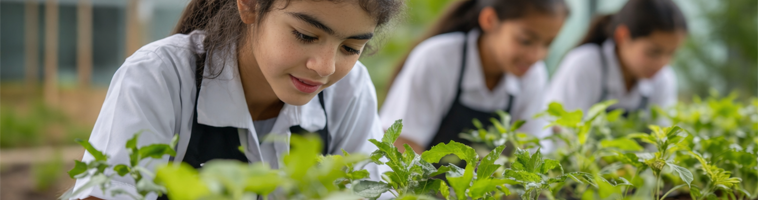 Indian students group activity