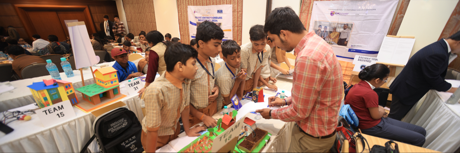 Students learning together